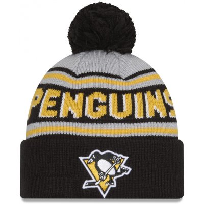 New Era Pánská zimní čepice Pittsburgh Penguins NHL Pom Wordmark – Hledejceny.cz