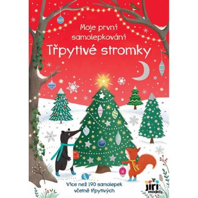 Třpytivé stromky Moje první samolepkování – Zboží Mobilmania