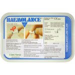 Lanceta Haemolance Plus varianta: modrá 25 G, 1,4 mm, 100 ks – Hledejceny.cz