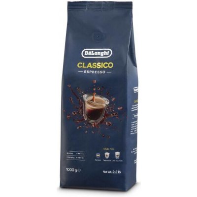 DeLonghi Classico 50% Arabica Robusta zrnková 1 kg – Hledejceny.cz