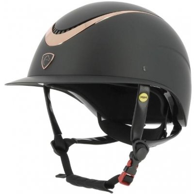 EQUITHEME Bezpečnostní helma Wings MIPS pink gold black – Zboží Dáma