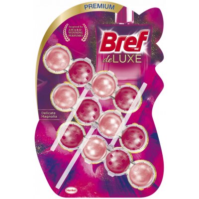Bref DeLuxe WC blok Delicate Magnolia 3 x 50 g – Hledejceny.cz