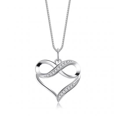 Olivie Stříbrný srdce & nekonečno 7192 – Zbozi.Blesk.cz