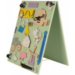 Kik KX4629 Dřevěná oboustranná manipulační tabule Farma – Hledejceny.cz