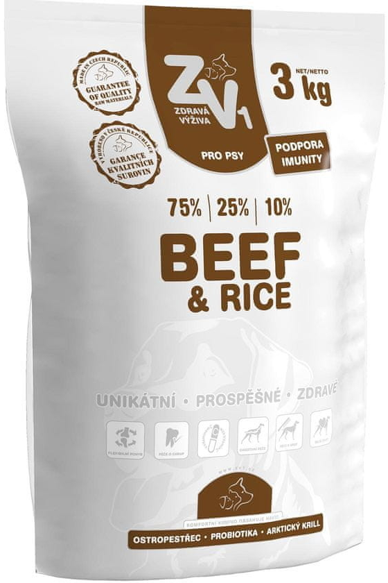 ZV1 Beef and Rice 3 kg