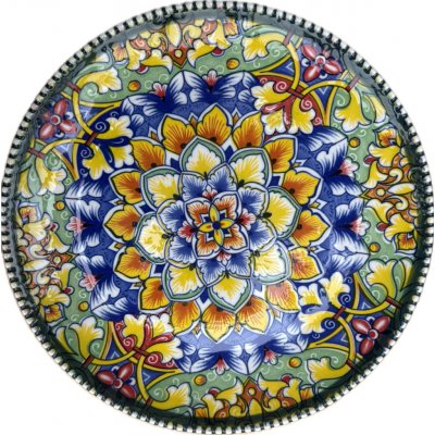 Cerámica Del Río Salado Miska 15,5 cm španělská keramika Sicilia Dekor č. 4 – Zboží Dáma