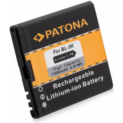 Patona PT3041 - neoriginální PATONA baterie pro mobilní telefon Nokia BL-5K 1300mAh 3,7V Li-Ion – Zboží Mobilmania
