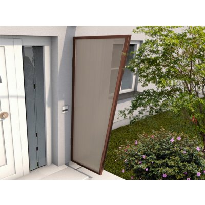 Gutta Guttavordach boční stěna B2 PC 175 x 60 cm hnědá / bronz – Sleviste.cz