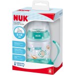 Nuk FC lahvička na učení s kontrolou teploty Loďky/Bílá 150 ml – Sleviste.cz