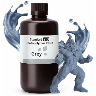 Elegoo Standard Resin V2.0 1KG Grey 50.103.0061 – Zboží Živě
