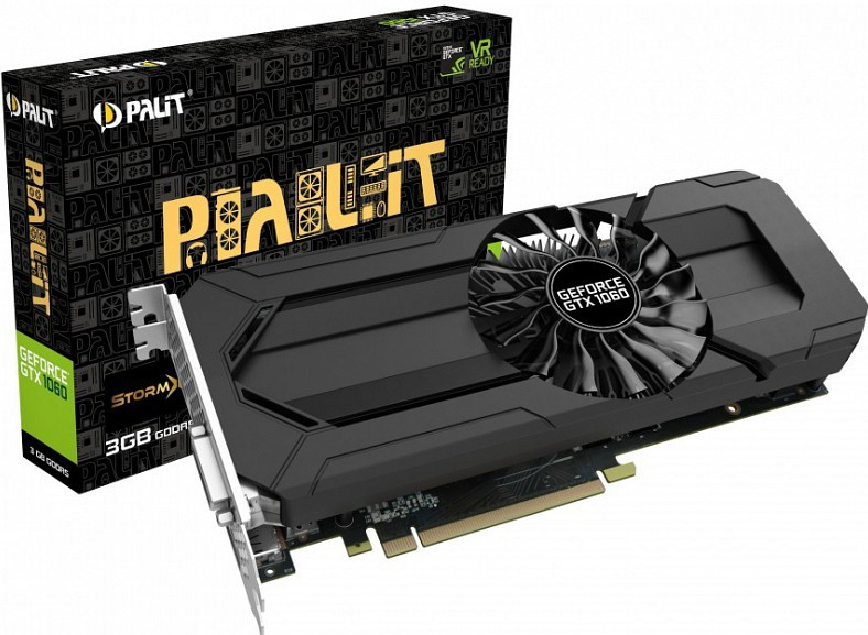 Palit GeForce GTX 1060 StormX 3GB DDR5 NE51060015F9-1061F od 5 967 Kč -  Heureka.cz