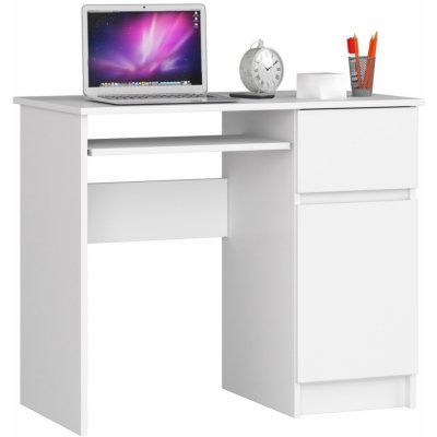 Ak Furniture Piksel 90 cm bílý pravý