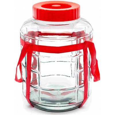 Tadar Zavařovací Sklenice s víkem skleněná 15000ml – Zboží Dáma