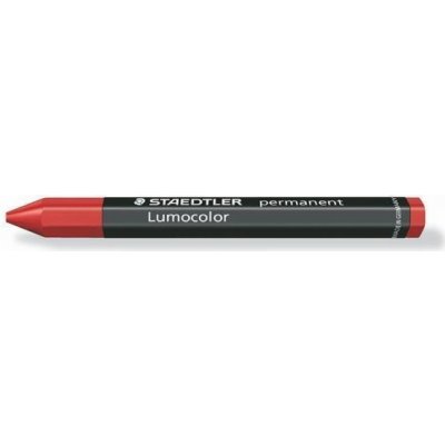 STAEDTLER Permanentní univerzální voskovka Lumocolor červená omnigraph STAEDTLER – Hledejceny.cz