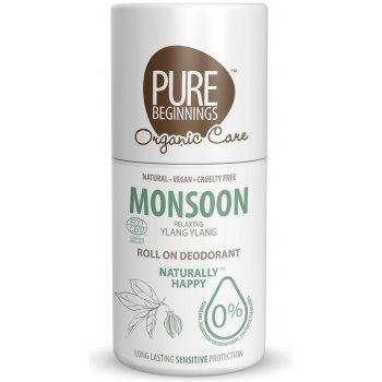 PURE BEGINNINGS roll-on Deodorant Monsoon BIO 75 ml