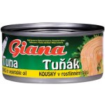 Giana Tuňák kousky ve vlastní šťávě 185 g – Hledejceny.cz