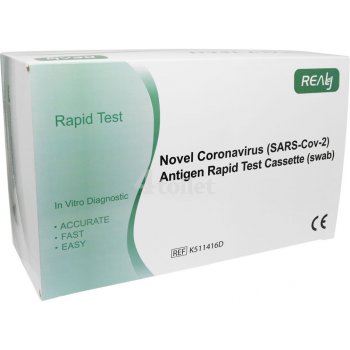 Hangzhou Realy Tech Novel Coronavirus SARS-Cov-2 Antigen Rapid Test Device swab 100 ks