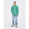 Pánská Košile Only & Sons košile slim fit 22019173 zelená