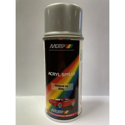 Motip sprej Škoda akrylová barva na disky kol 500 ml SD0005 stříbrná – Zboží Mobilmania