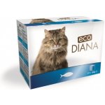 Diana eco Cat rybí kousky v omáčce 12 x 100 g – Sleviste.cz