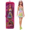 Panenka Barbie Barbie Modelka duhový overal