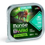 Monge BWild Grain Free Sterilised Tuňák se zeleninou 100 g – Hledejceny.cz