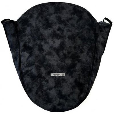 Pinkie Nánožník Faux Leather Black s funkční vrstvou – Zboží Dáma
