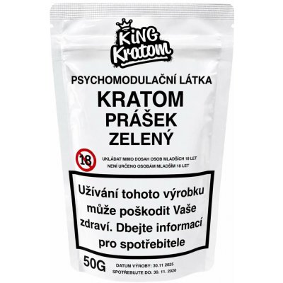 Zelený kratom Vyberte variantu: 5 x 50g – Zboží Mobilmania