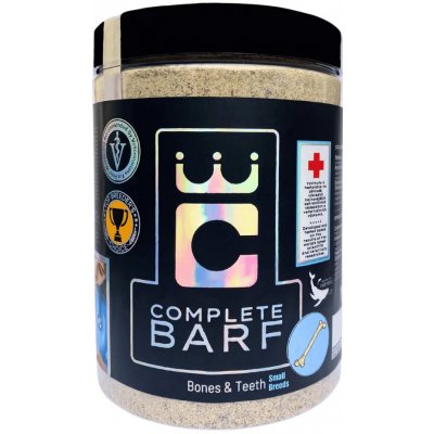 Complete BARF Kosti a zuby pro malá plemena 850 g – Hledejceny.cz