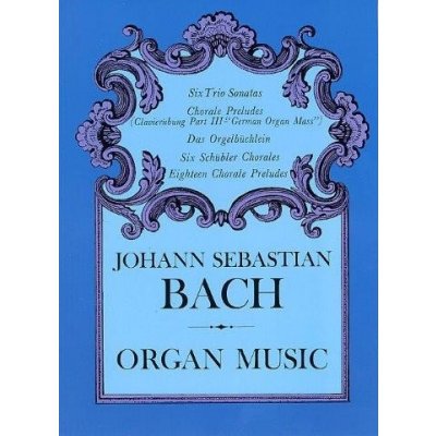 J.S. Bach Organ Music noty na varhany – Zboží Mobilmania