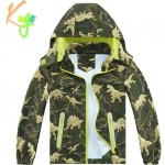 Kugo B2847 Chlapecká jarní podzimní bunda khaki – Hledejceny.cz