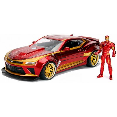 Jada Chevrolet Camaro 2016 s figurkou Iron Man Marvel Toys 1:24 – Zbozi.Blesk.cz