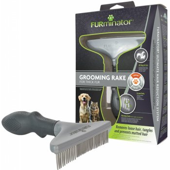 FURminator Grooming Rake hřeben Dlouhá srst 12 cm