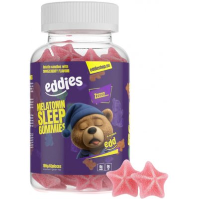 Eddies Gumídci na spánek s melatoninem 60 gummies – Hledejceny.cz