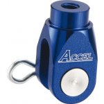 ACCEL koncovka táhla zadní brzdové pumpy YAMAHA YZ/YZF 03-12, SUZUKI RMZ 250 07-10 barva světle modrá | Zboží Auto