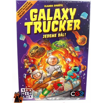 Galaxy Trucker: Druhé, vytuněné vydání Jedeme dál!