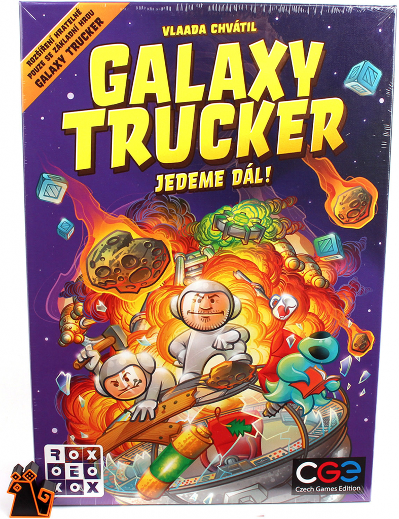 Galaxy Trucker: Druhé, vytuněné vydání Jedeme dál!