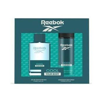 Reebok Cool Your Body EDT 100 ml + deodorant ve spreji 150 ml