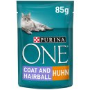 Purina ONE Coat & Hairball 24 x 85 g