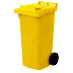 J.A.D. Tools popelnice plastová, 120L, žlutá – Zboží Dáma