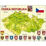 Larsen Mapa ČESKÁ REPUBLIKA 56 dílků – Hledejceny.cz