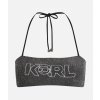 Karl Lagerfeld IKONIK 2.0 LUREX BANDEAU černá