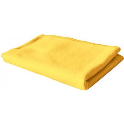 Exner fleece deka EX855 Yellow 130x160 – Zboží Mobilmania