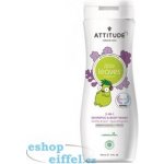 Attitude Dětské tělové mýdlo a šampon 2 v 1 Little leaves s vůní vanilky a hrušky 473 ml – Zboží Dáma