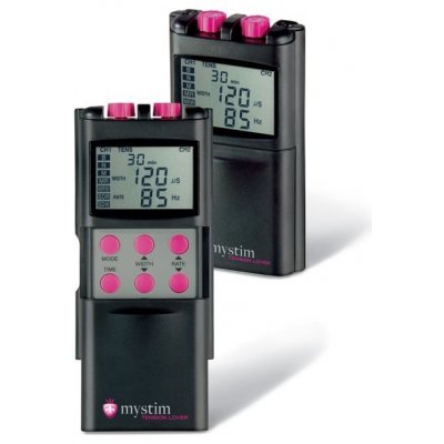 Mystim Tension Lover - elektrostimulační sada czarny – Sleviste.cz