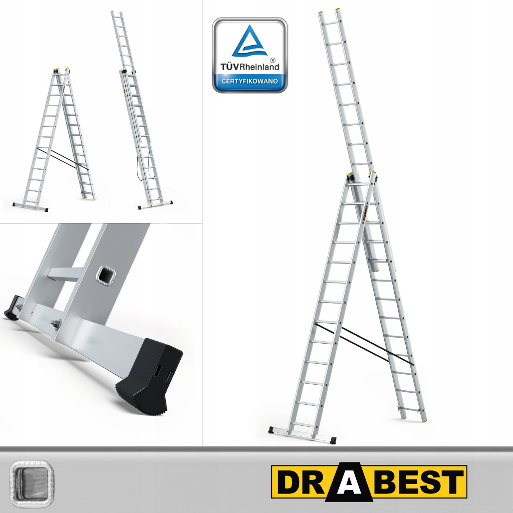 Drabest Profi 3 x 13 příček DW313