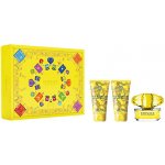 Versace Yellow Diamond EDT 90 ml + EDT 5 ml + sprchový gel 100 ml + tělové mléko 100 ml dárková sada – Hledejceny.cz