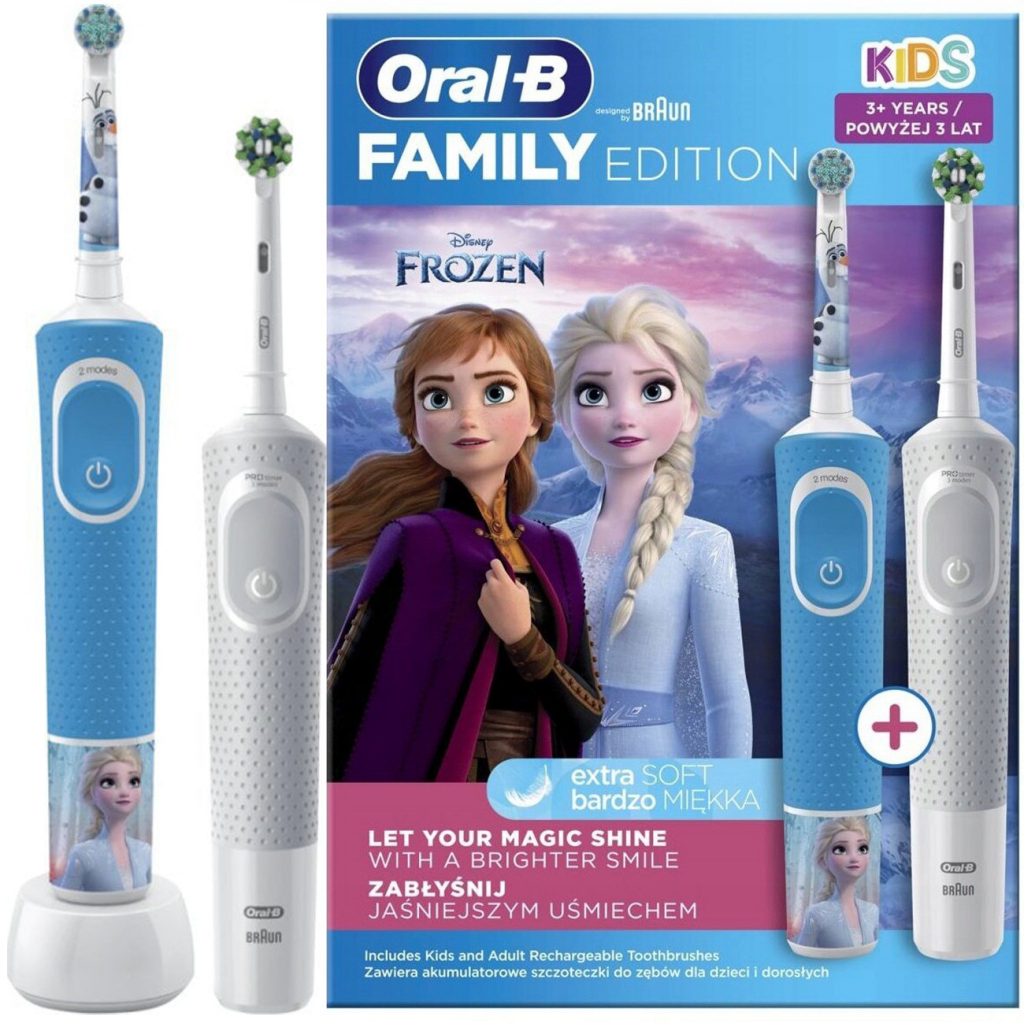 Oral-B Vitality D103 White + D100 Frozen