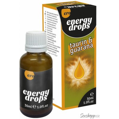 Hot Energy Drops Taurin & Guarana (m + w) 30ml – Zboží Dáma