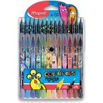 MAPED Fixy Color'Peps Monster 12ks + 15ks pastelek – Zboží Dáma